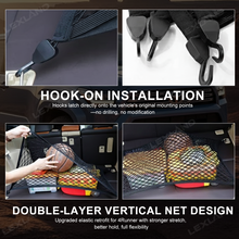 4Runner Elastic Cargo Net Trunk Mesh Luggage Net Trunk Organizer for Toyota