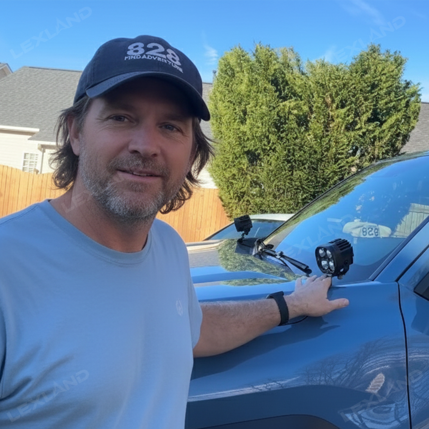 Tacoma/4Runner Baja Designs Ditch Lights Kit Squadron Pro LED A-pillar Lights for Toyota