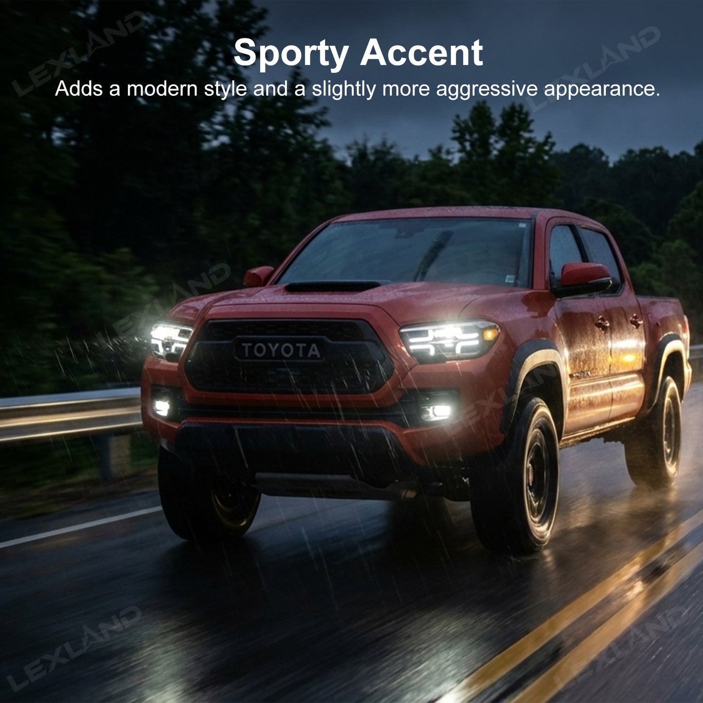 Tacoma Head Lights LED Headlights Upgrade Assembly with Sequential Turn Signal