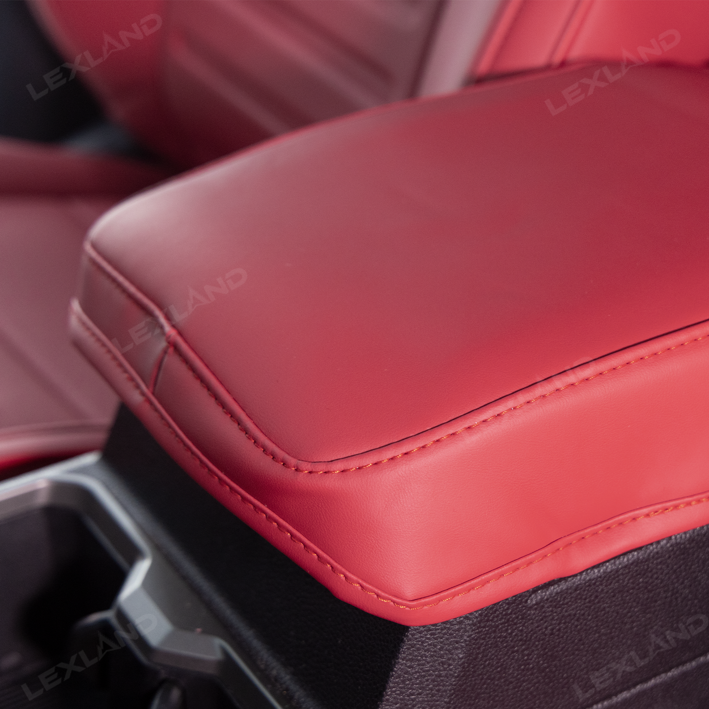 Tacoma /4Runner Seat Covers Full Coverage Embossed Seat Protector with TRD Letter Style for Toyota