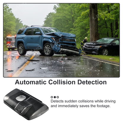 Tacoma /4Runner Dash Cam Custom-Fit 256GB Integrated Dashcam for Toyota