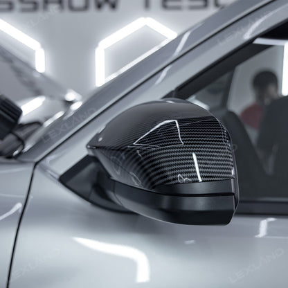 4Runner/Tacoma Side Mirror Covers ABS Carbon Fiber Style Mirror Caps for Toyota