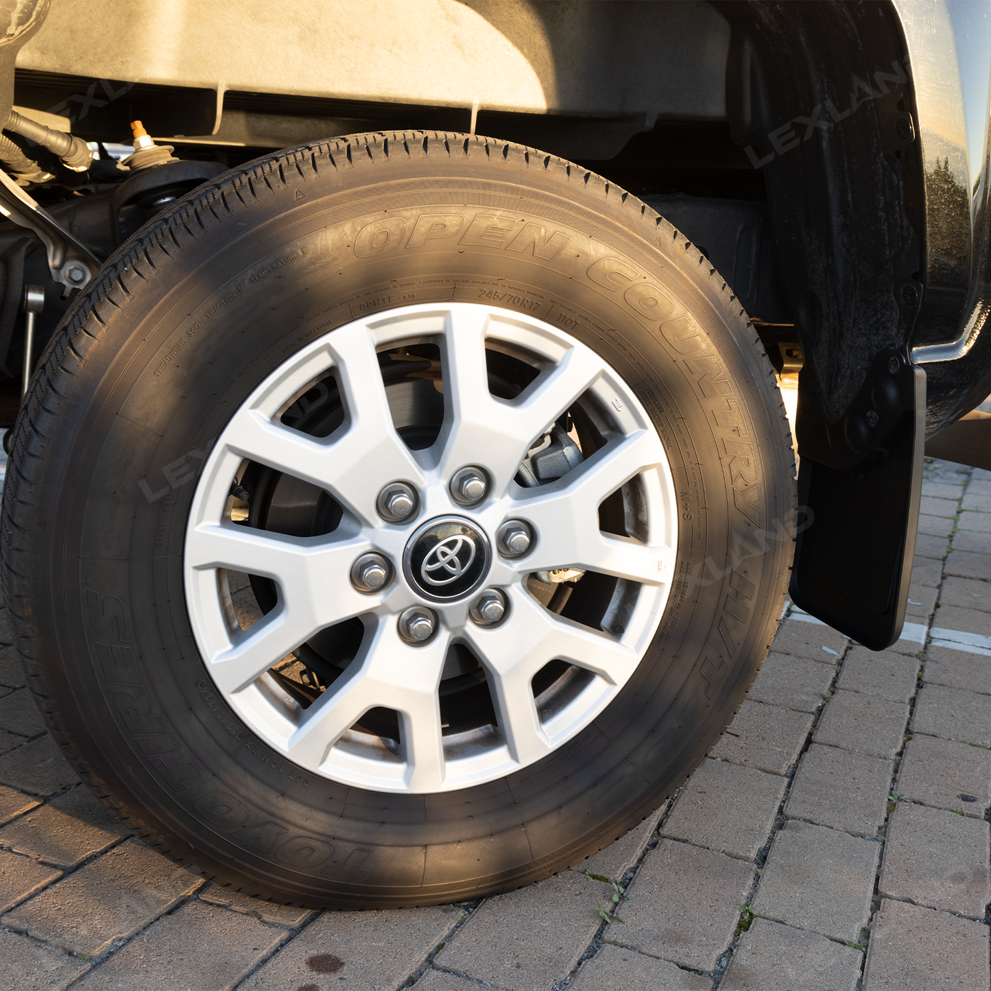 Tacoma Mud Flaps Fender Mudguards No Drilling Splash Guards for Toyota