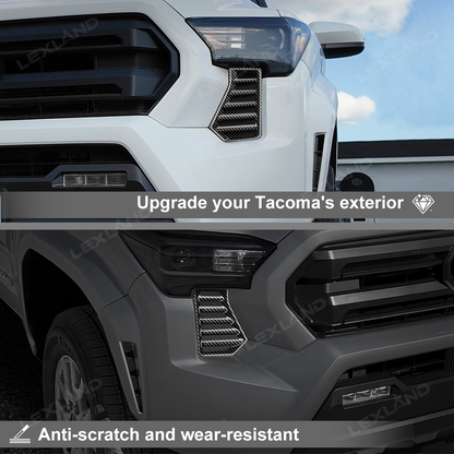 Tacoma Front Inlet Air Vent Trim Cover Headlight Side Grill Grille Mesh Panel