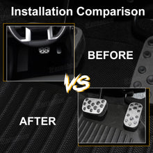 4Runner Aluminum Foot Pedal Covers Non Slip Accelerator Brake Pedal Pads