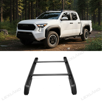 Tacoma Roof Rack Cross Bars Adjustable Crossbar Kit Rooftop Cargo Carrier Bars for Toyota