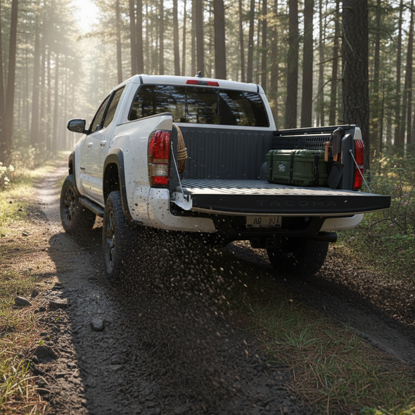 Tacoma Side Bed Molle Panel Truck Bed Organizer for Toyota