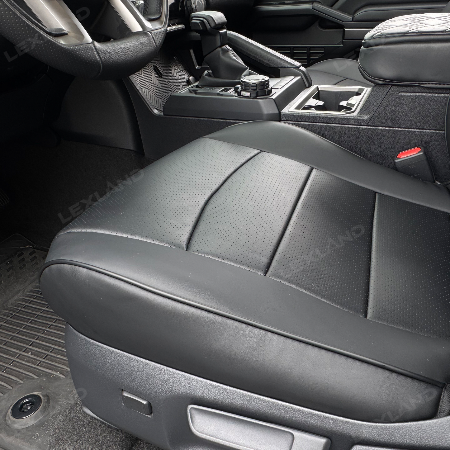 4Runner Seat Covers Nappa Leather Full Coverage Seat Protector for Toyota