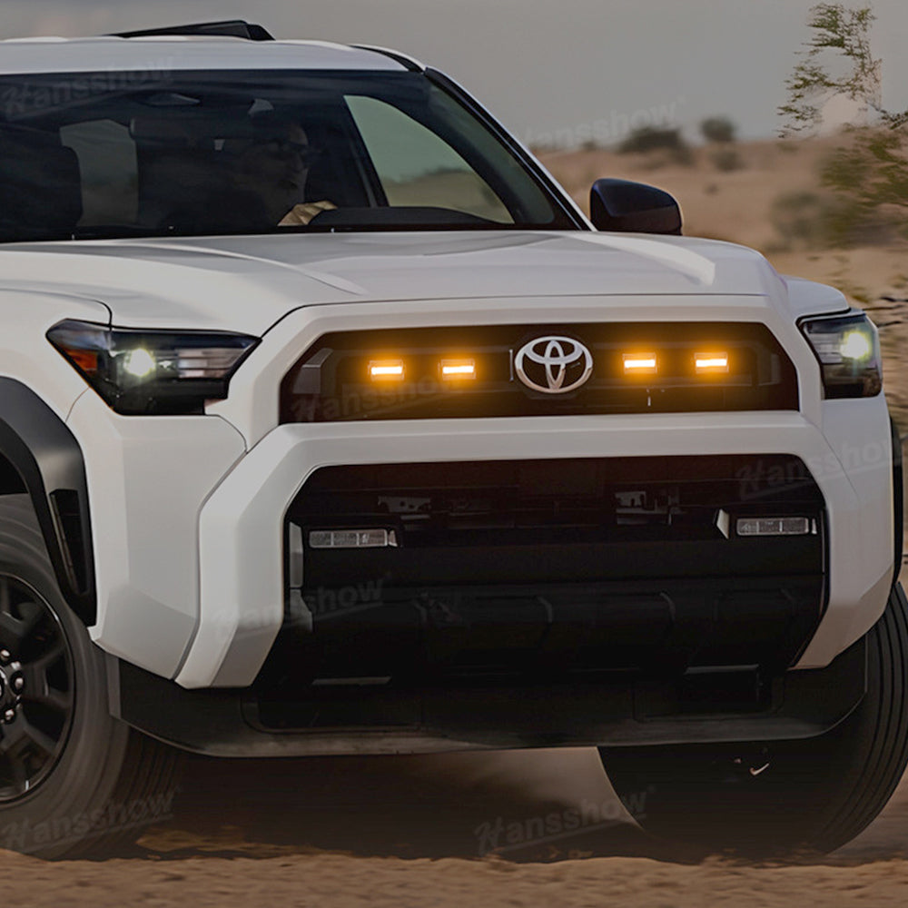4Runner Raptor Lights LED Front Grille Lights Amber Lights 2.0 For Toyota