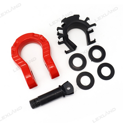 4Runner/Tacoma Rugged D-Ring Shackle Front Hook Brackets for Toyota
