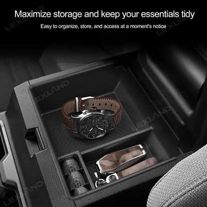 4Runner Center Console Organizer Tray Armrest Storage Box For Toyota