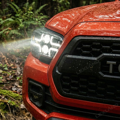 Tacoma Head Lights LED Headlights Upgrade Assembly with Sequential Turn Signal