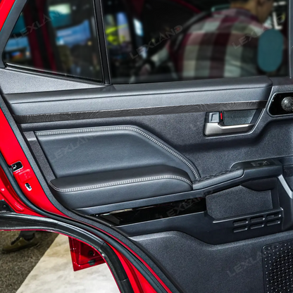 4Runner Door Trim Strip ABS Front & Rear Upper Door Panel Protector Interior Trim Cover