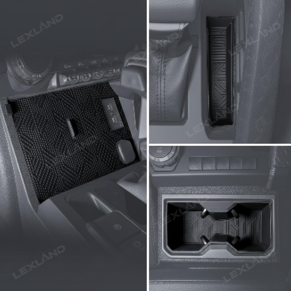 Tacoma Interior Silicone Liner Insert Interior Cover & Organizer Set for Toyota