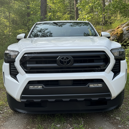 Tacoma Front Side Grille Patch Decor Cover Front Headlight Grille Decals for Toyota