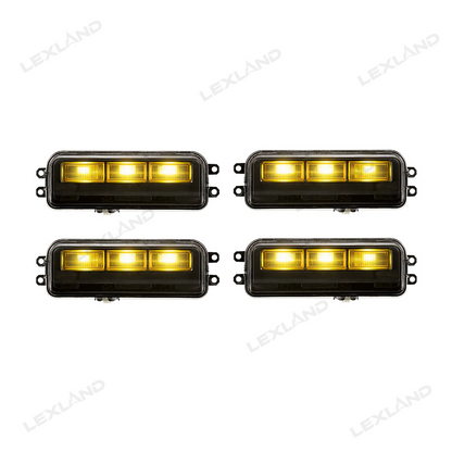 4Runner LED Fog Lights Amber Offroad Lighting Kit for Toyota