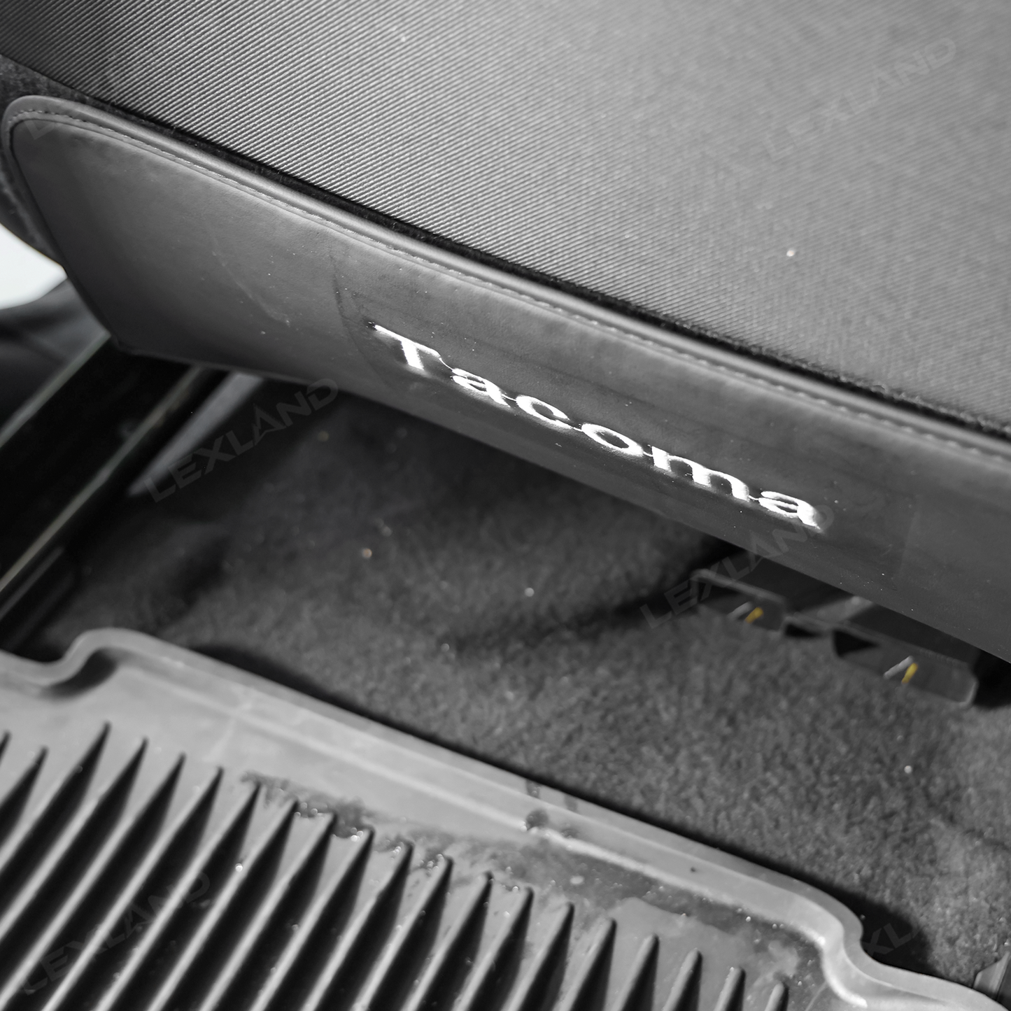 Tacoma Anti-Kick Pad Interior Seat Back Cover Protector with Tacoma Letter for Toyota