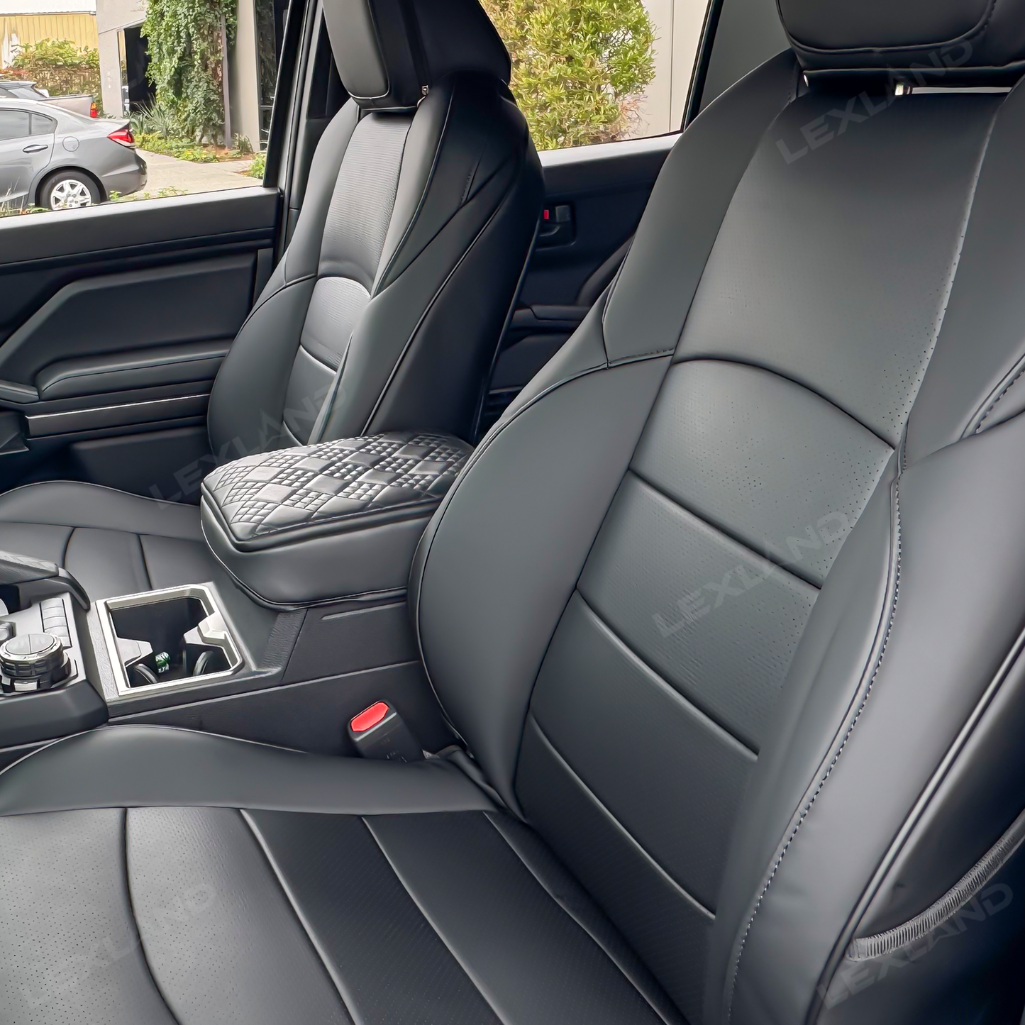 4Runner Seat Covers Nappa Leather Full Coverage Seat Protector for Toyota