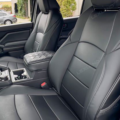 4Runner Seat Covers Nappa Leather Full Coverage Seat Protector for Toyota