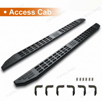 Tacoma Running Boards Side Steps Steel Nerf Bars for Toyota