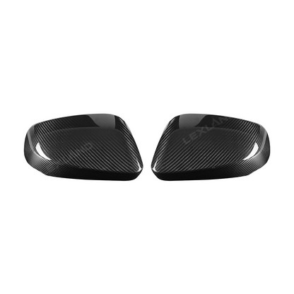 Tacoma Real Carbon Fiber Side Mirror Rearview Covers Mirror Caps Protection Cover for Toyota