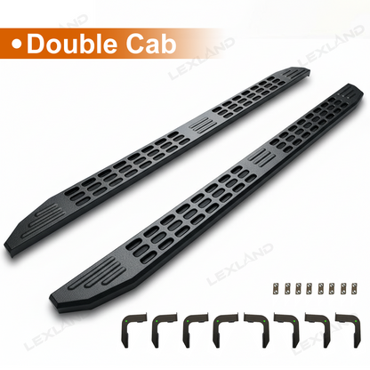 Tacoma Running Boards Side Steps Steel Nerf Bars for Toyota