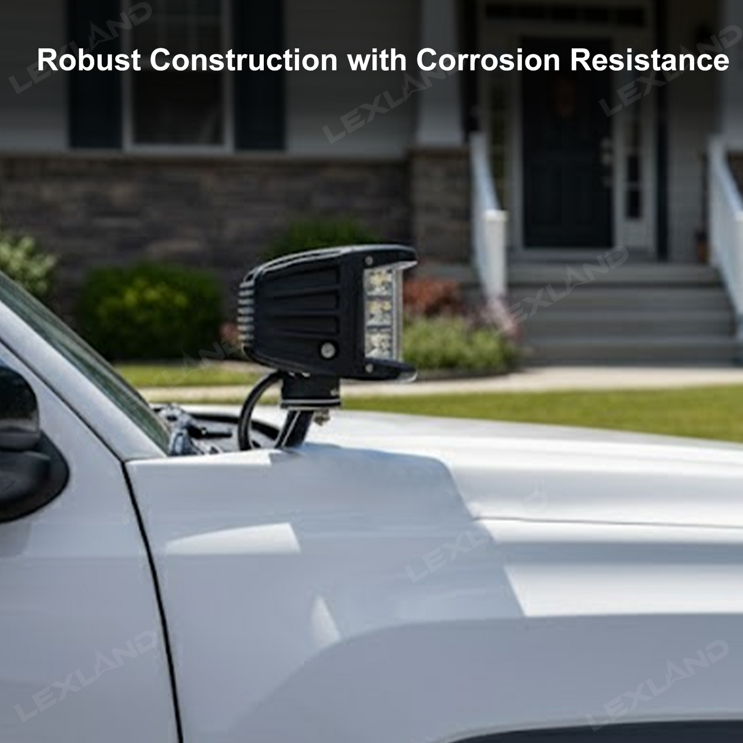 Tacoma/4Runner Ditch Light Mounting Brackets A-Pillar Hood Mounts for Toyota