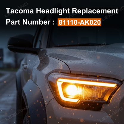 Tacoma LED Headlight DRL OEM Replacement 81110-AK020 for Toyota