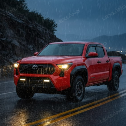 Tacoma Window Deflectors ABS Window Visors Rain Guards for Toyota