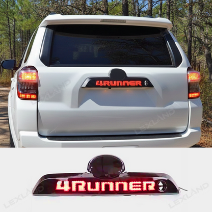4Runner LED Tail Light with Button Rear Brake Stop Lamp Replacement Tailgate Garnish for Toyota