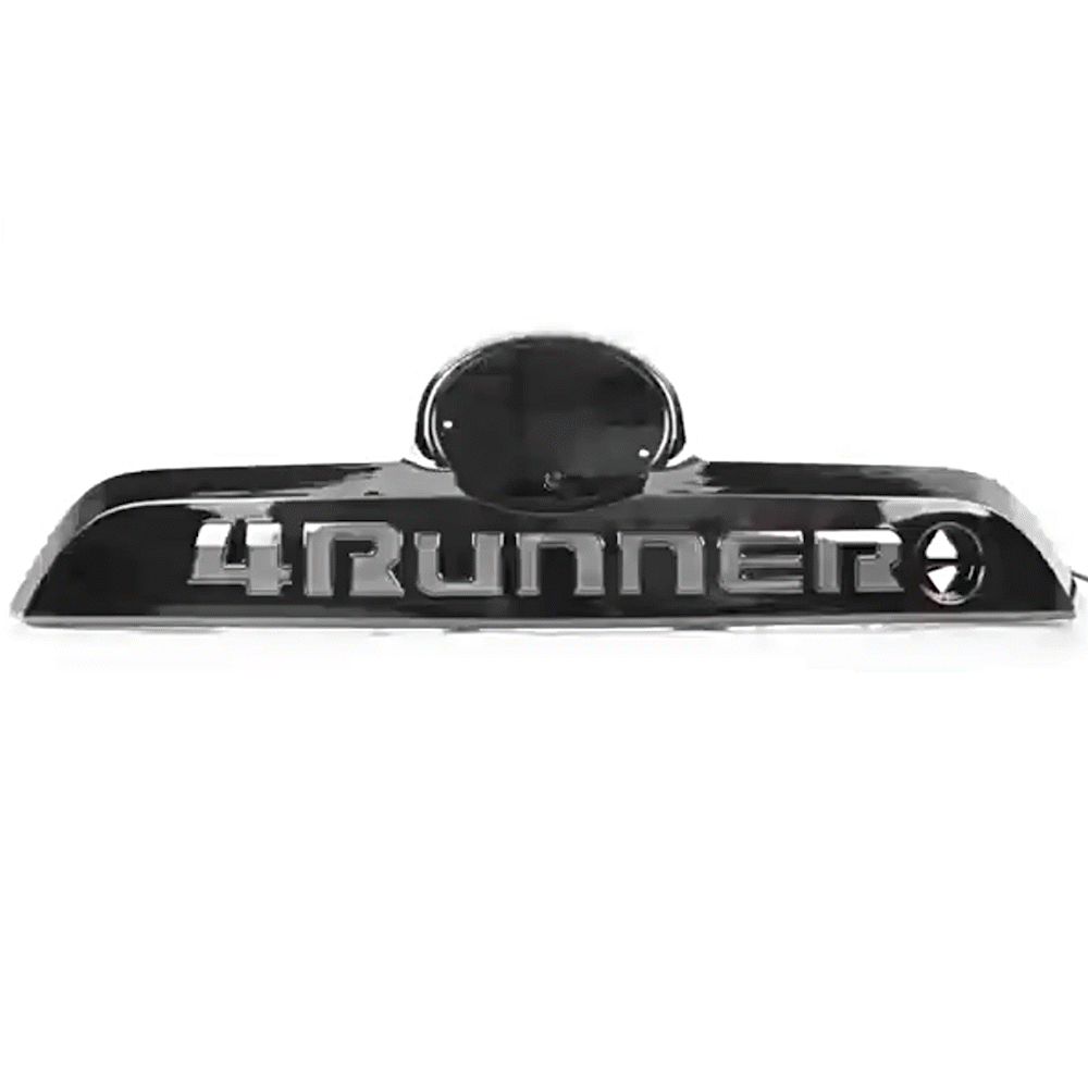 4Runner LED Tail Light with Button Rear Brake Stop Lamp Replacement Tailgate Garnish for Toyota