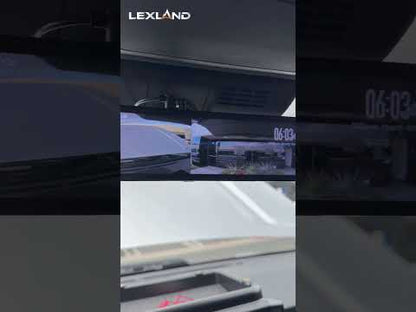 4Runner Media Rearview Mirror 12 Inch Dash Cam for Toyota