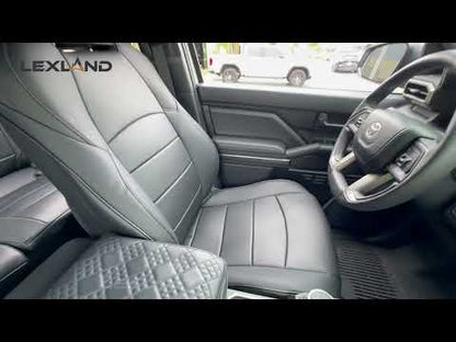 4Runner Seat Covers Nappa Leather Full Coverage Seat Protector for Toyota